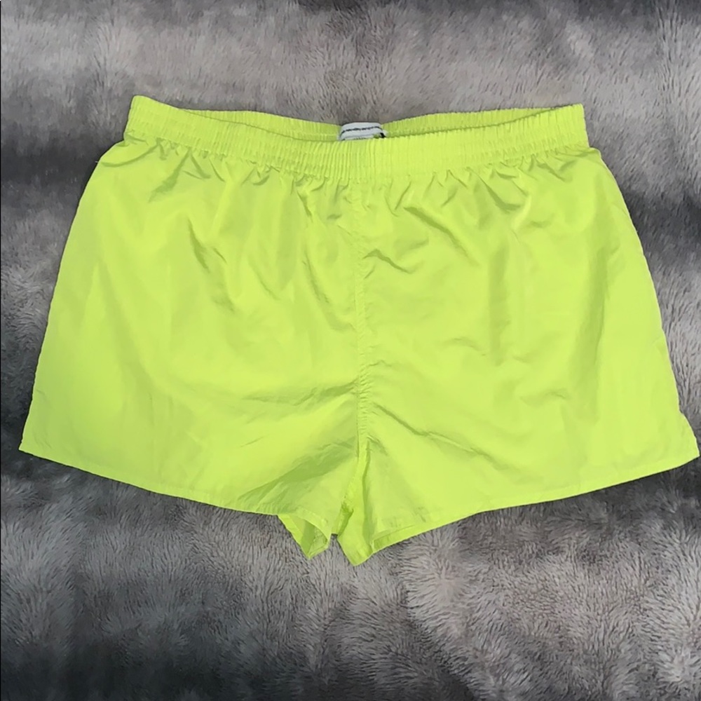 Urban Outfitters Nylon Neon Shorts